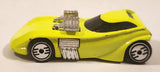 1994 Hot Wheels Ultra Hots Twin Mill II Bright Yellow Die Cast Toy Car Vehicle