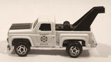 Summer SM8589 Fast Running Wheel Police Dept Tow Truck Sheriff Police White Die Cast Toy Car Vehicle