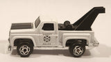 Summer SM8589 Fast Running Wheel Police Dept Tow Truck Sheriff Police White Die Cast Toy Car Vehicle