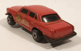 Rare Vintage Uniborn Mercedes Benz 450SE Fire Department Red Die Cast Toy Car Vehicle
