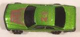 Unknown Brand #24 Green Die Cast Toy Car Vehicle