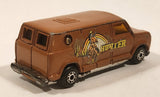 Rare 1980s Sears Road Mates Hunter Van Brown Die Cast Toy Car Vehicle