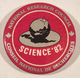 National Research Council Science '82 Pink 2 1/4" Round Button Pin