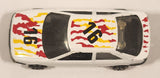 Yatming No. 816 Audi 80 White Die Cast Toy Car Vehicle