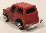 Vintage Buddy L "Metal Made" Mini Fire Dept. Red Die Cast Toy Car Vehicle