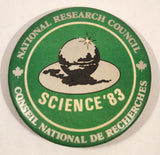 National Research Council Science '83 Green 2 1/4" Round Button Pin