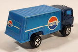 Vintage Yatming Style Ford Pepsi-Cola Soda Pop Beverages Blue Delivery Truck Die Cast Toy Car Vehicle Made in Hong Kong