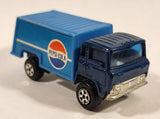 Vintage Yatming Style Ford Pepsi-Cola Soda Pop Beverages Blue Delivery Truck Die Cast Toy Car Vehicle Made in Hong Kong