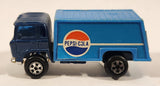 Vintage Yatming Style Ford Pepsi-Cola Soda Pop Beverages Blue Delivery Truck Die Cast Toy Car Vehicle Made in Hong Kong