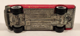 1991 Hot Wheels 1965 Ford Mustang Convertible Dark Red WW Die Cast Toy Car Vehicle - Opening Hood