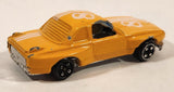 Summer S674 BMW 3.0 CSL #8 Orange with White Stripes Die Cast Toy Car Vehicle