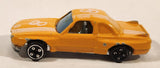Summer S674 BMW 3.0 CSL #8 Orange with White Stripes Die Cast Toy Car Vehicle
