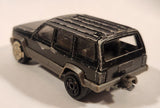 Majorette No. 224 Jeep Cherokee Black 1/60 Scale Die Cast Toy Car Vehicle with Opening Hatch