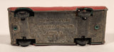 Vintage 1970s Lesney Matchbox Series No. 31 Lincoln Continental Painted Red Die Cast Toy Car Vehicle