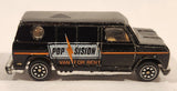 Rare Vintage Soma Super Wheel Bedford Van Pop Sision Van For Rent Black Die Cast Toy Car Vehicle