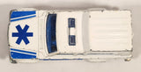 Vintage Majorette No. 269 Ambulance White 1/64 Scale Die Cast Toy Car Vehicle