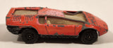 1970s Corgi Juniors Whizzwheels #77 Ital Design Bizzarrini Manta Hot Pink Die Cast Toy Car Vehicle
