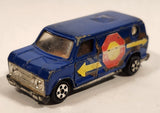 Vintage Soma Van Blue Die Cast Toy Car Vehicle