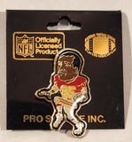 1990 PSI Pro Source Inc. NFL #35 Christian Okoye Kansas City Chiefs Metal Lapel Pin 1 of 5000 New on Card