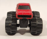 1986 Soma Monster Truck Lifted Toyota or Datsun Red Die Cast Toy Car Vehicle