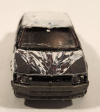 Majorette No. 222 Renault 25 Painted Black and White 1/63 Scale Die Cast Toy Car Vehicle with Opening Doors