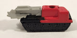 1998 Hasbro Universal City Studio Dreamworks Small Soldiers Buzzsaw Tank Black Red Silver Die Cast Toy Car Vehicle