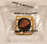 1992 Ace NHL Vancouver Canucks Enamel Metal Lapel Pin New in Bag