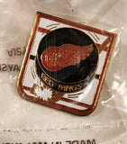 1992 Ace NHL Detroit Red Wings Enamel Metal Lapel Pin New in Bag