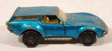 Vintage 1975 Lesney Products Matchbox Super Kings K-55 Caper Cart Blue Die Cast Toy Car Vehicle with Opening Doors