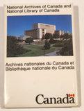National Archives of Canada and National Library of Canada 2 1/8" x 3 1/8" Pin