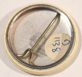 Scotland Blue Bell Thistle 1 1/4" Round Button Pin