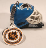 J.F.S. NHL San Jose Sharks Goalie Mask Helmet Key Chain New with Tag