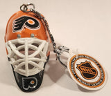 J.F.S. NHL Philadelphia Flyers Goalie Mask Helmet Key Chain New with Tag