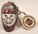J.F.S. NHL Colorado Avalanche Goalie Mask Helmet Key Chain New with Tag