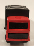 Maisto Tonka Garbage Disposal Truck Red and Black Die Cast Toy Car Vehicle