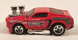 2006 Hot Wheels Tooned 1968 Mustang Pink Die Cast Toy Muscle Car Vehicle