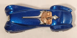 2000 Hot Wheels First Editions Phantastique Metalflake Blue Die Cast Toy Car Vehicle