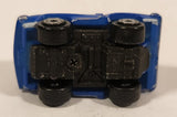 Vintage 1986 Galoob Micro Machines 1969 Chevy Camaro Blue with White Stripes Miniature Die Cast Toy Car Vehicle