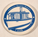 Vancouver Maritime Museum Canada 2 1/4" Round Button Pin
