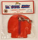 J. F. Sports Lil' Sports Jersey Florida Panthers Ice Hockey Jersey Money Pouch with Clip on Chain New in Package