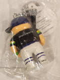 1986 J. F. Sports Lil' Sports Brat MLB Tampa Bay Devil Rays Mascot Rubber Key Chain New with Tags in Bag