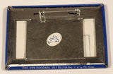 Harbourfront Toronto Blue and White Tour Guide Name Badge 2 1/8" x 3 1/8" Pin