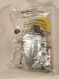 1998 Kraft Dinner Macaroni & Cheese DC Super Heroes Wonder Woman Mail Away 7 1/4" Plastic Toy Figure and Stand New in Bag
