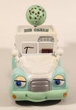 2003 The Chevron Cars No. 33 Chandler Chip Ice Cream Truck White and Light Green Blue Plastic Toy Car Vehicle