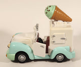 2003 The Chevron Cars No. 33 Chandler Chip Ice Cream Truck White and Light Green Blue Plastic Toy Car Vehicle