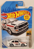 2019 Hot Wheels Baja Blazers '84 Audi Sport Quattro White Die Cast Toy Car Vehicle New in Package