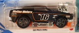 2021 Hot Wheels Tooned '68 Mustang Satin Black Die Cast Toy Car Vehicle New in Package