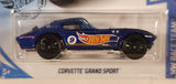 2019 Hot Wheels HW Race Team Corvette Grand Sport Dark Blue Die Cast Toy Car Vehicle New in Package