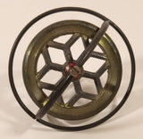 Vintage 1950s Chandler Mfg. Co. The Hurst Gyroscope Educational And Instructive Scientifically Design Metal Toy with Partial Box