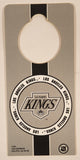 1990s Tag Express NHL Los Angeles King 4" x 8 3/4" Plastic Door Hanger